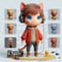 3d model game stylized character modeling