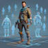 create 3d game character 3d game design