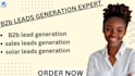 do professional local lead generation, targeted b2b lead generation