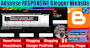 create blogspot customize website ads responsive SEO blogger