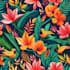 enhance and finalize ai generated pattern for fabric, wallpaper, and craft