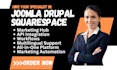 setup joomla drupal magento squarespace bigcommerce sharepoint weebly hubspot
