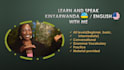 teach and converse with you, kinyarwanda as a native