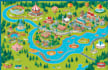 design vector map in illustrator for your event or festival