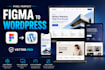 convert figma to a pixel perfect wordpress website
