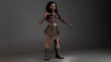 be 3d modeler, humanoid creature model, ue5 control rig, mocap retarget, animate
