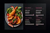 do editable restaurant menu design digital menus price list