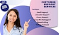 be your customer care representative, virtual receptionist