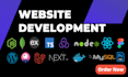 develop custom mern stack website as a mern stack developer using reactjs nodejs