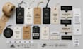 design professional heat transfer labels clothing hang tags