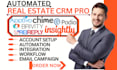 setup brivity apptivo automation insightly podio chime rei reply campaign va