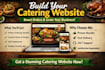 build catering website, food catering website,catering restaurant, ordering site