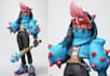 do 3d stylized character 3d model 3d character modeling for unity unreal engine