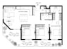 redraw 2d floor plan for real estate agent