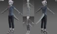 physbones, emotes, retexture custom vrchat avatar 3d model furry avatar pc quest