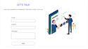 be your front end web developer using HTML, CSS,  javascript