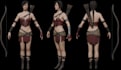 customize 3d model, ue5 metahuman character, game uv map, sfm, modular character