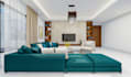 3d interior design living room rendering by an architect