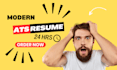 write and rewrite, revamp ats resume, CV, cover letter in 24hrs