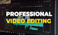 do proffesional event video editing