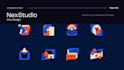 design pop and modern icon