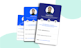 create digital business card design with nfc, qr codes, flutter app development
