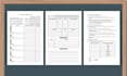 design digital planner, journal design, hyperlinked planner for etsy