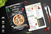 restaurant menu design, food flyer, food menu, poster design