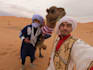 create a happy birthday video from the sahara desert