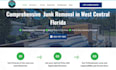 design junk removal website dumpster website cleaning website