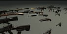 do 3d game weapon asset props environment riffle blender unreal engine 3ds max
