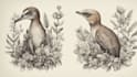draw animal and botanical illustrations