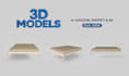 deliver glb, gltf, usdz 3d models for ar and VR