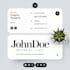 design a responsive HTML email signature for gmail and outlook