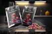 luxury label design, beautiful packaging with die line