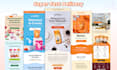 design editable mailchimp email template within 05 hrs