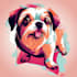 draw illustration pet portrait vector art