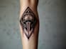 make geometric tattoo design in my style