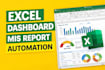 create professional excel dashboards mis reports and automated trackers
