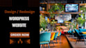 design or develop wordpress restaurant website