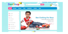 create a high converting shopify store for baby clothing apparel