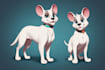 create disney style pet full body with background