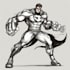 design a unique style superhero character