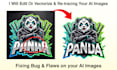 fix ai images, fixing text and flaws, removing background less in 24hours