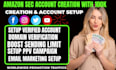 setup amazon ses, increase sending limit,domain verification