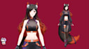 design live2d vtuber model vtuber character 2d vtuber model vtuber commission