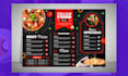 design professional restaurant menu