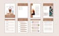 design custom editable journal,planner ,workbook  using canva