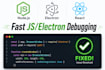 fix your nodejs or electron app errors fast debugging