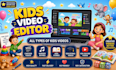 edit engaging  kids learning videos for youtube